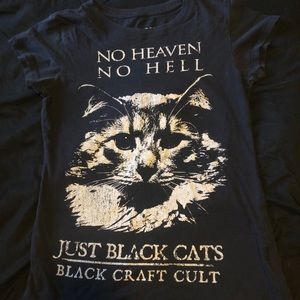 Black Craft “No Heaven No Hell” tee sz S
